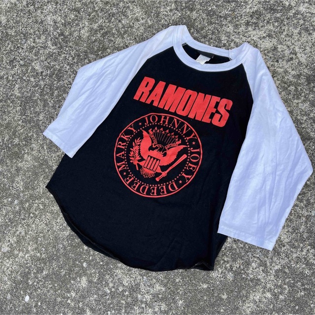 90s Vintage アーカイブ Ramones ラグラン カットソー y2k メンズのトップス(ニット/セーター)の商品写真