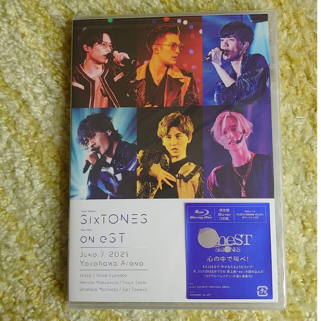 SixTONES】Blu-ray on eST / 1ST 原石盤 通常盤-