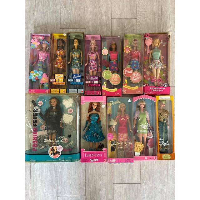 Barbie(バービー)のバービー いろいろセット ヴィンテージ  ピンクBarbie エンタメ/ホビーのおもちゃ/ぬいぐるみ(キャラクターグッズ)の商品写真