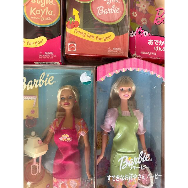 Barbie(バービー)のバービー いろいろセット ヴィンテージ  ピンクBarbie エンタメ/ホビーのおもちゃ/ぬいぐるみ(キャラクターグッズ)の商品写真