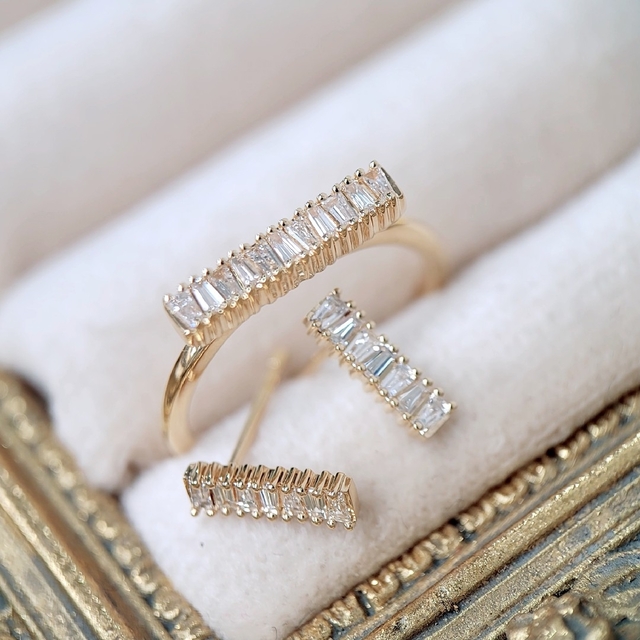 ベルシオラ　bellesiora K18 ダイヤモンド　リング　指輪