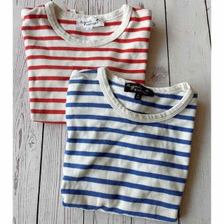 アニエスベー(agnes b.)のagnis b. ENFANT 6ans   2枚セット(Tシャツ/カットソー)