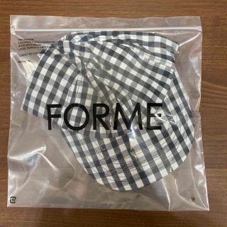 マザー(mother)の新品♡FORME ギンガムチェック　キャップ(キャップ)