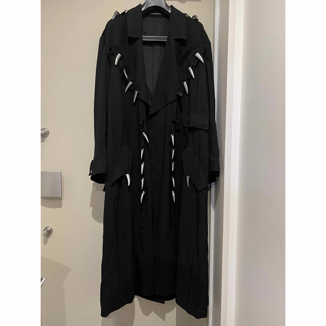 2022年秋冬新作 Yohji Yamamoto トグ釦付トレンチコート ヨウジ