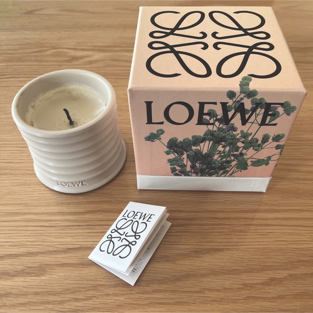 LOEWE(ロエベ)の【美品】ロエベ アロマキャンドル オレガノ コスメ/美容のリラクゼーション(キャンドル)の商品写真