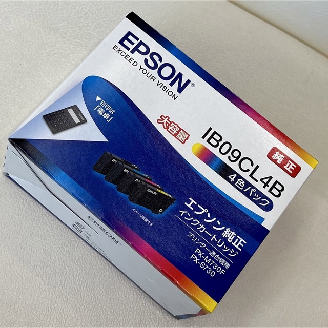 EPSON EPSON インクカートリッジ IB09CL4B 大容量の通販 by なな's shop｜エプソンならラクマ