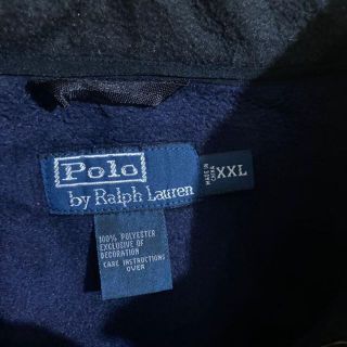 POLO RALPH LAUREN - ラルフローレン 紺 フリース ジャケット ブルゾン