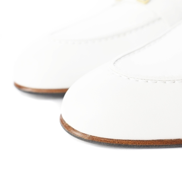 Hermes(エルメス)のエルメス 23SS 限定カラー モカシンパリ ローファー パンプス Hロゴ 37 レディースの靴/シューズ(ローファー/革靴)の商品写真