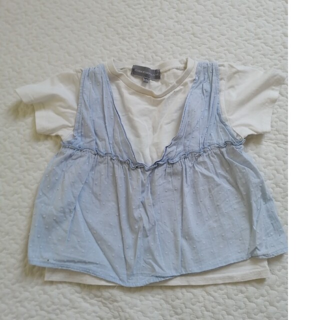 100cmの女の子に！半袖２点 キッズ/ベビー/マタニティのキッズ服女の子用(90cm~)(Tシャツ/カットソー)の商品写真