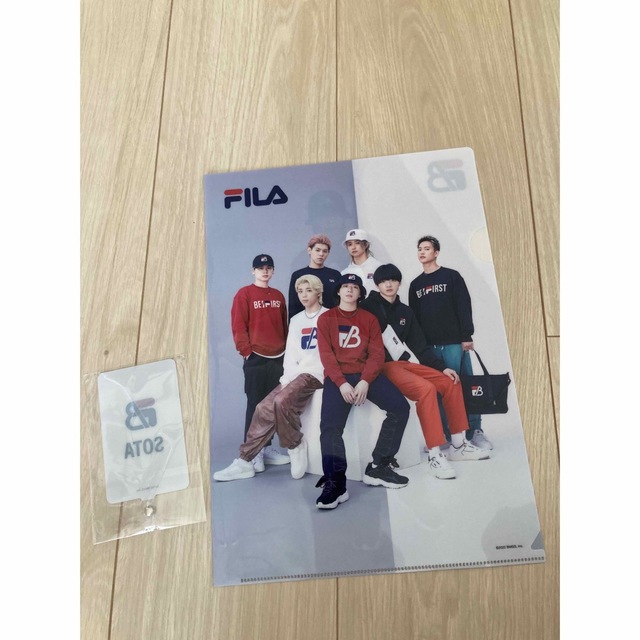 FILA(フィラ)のbe:first Fila クリアファイル　フォンタブ　SOTA エンタメ/ホビーのタレントグッズ(ミュージシャン)の商品写真