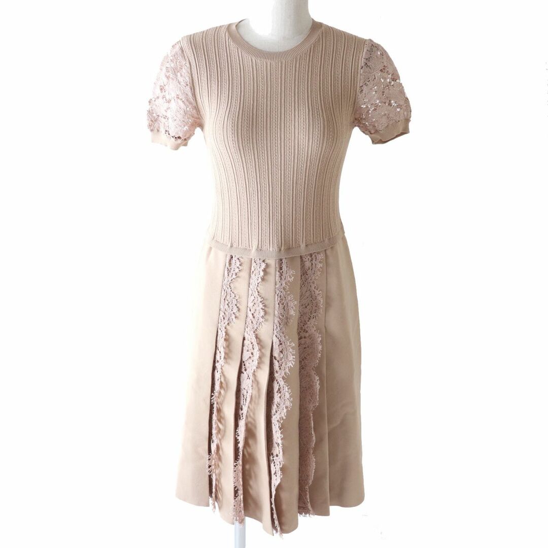 Valentino ワンピース レース ピンク 未使用
