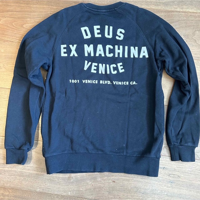 Deus ex Machina(デウスエクスマキナ)の値下げ! DEUS EX MACHINA スウェット トレーナー S 黒 メンズのトップス(スウェット)の商品写真