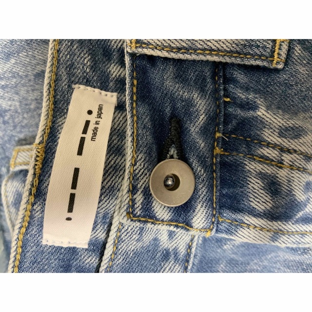 Whim Gazette(ウィム ガゼット) ラインカーブDENIM 36 激安ブランド