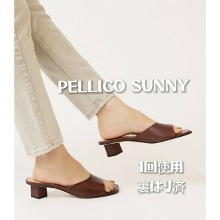 ペリーコサニー(PELLICO SUNNY)のPELLICO SUNNY スクエアヒールミュール(ミュール)