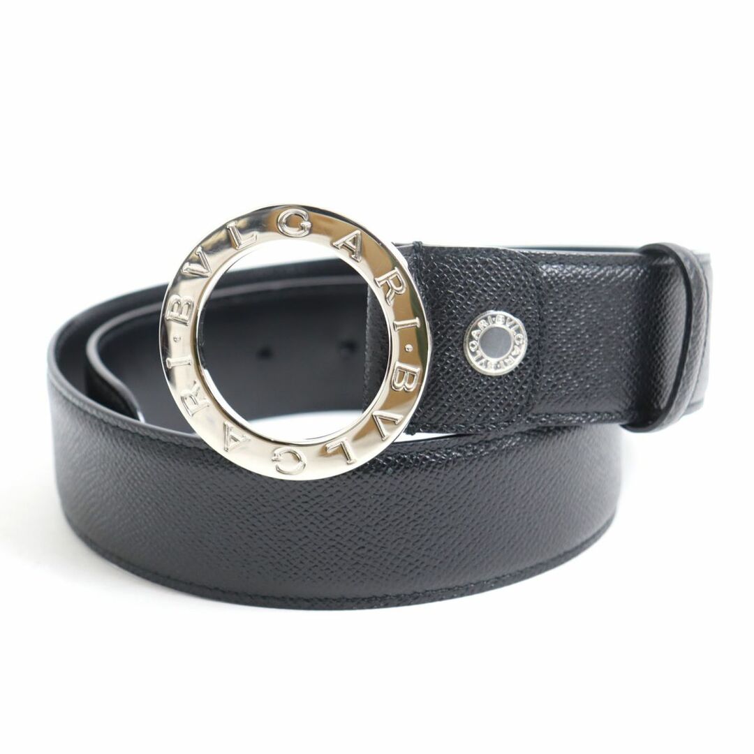 美品 BVLGARI ベルト 黒-