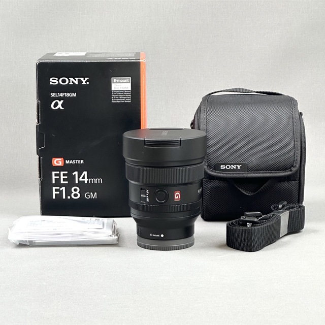 最安値挑戦! SONY Gマスター 美品 GM F1.8 FE14mm SEL14F18GM