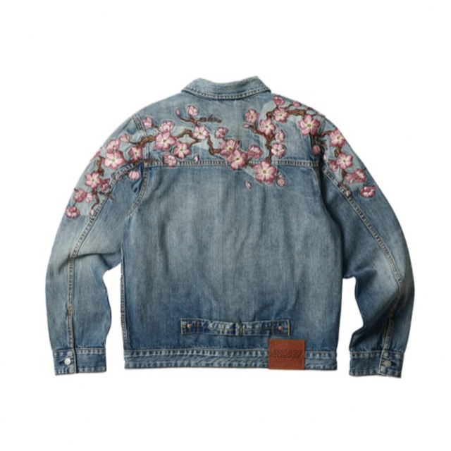 PALACE(パレス)のXL palace evisu type one denim jacket メンズのジャケット/アウター(Gジャン/デニムジャケット)の商品写真