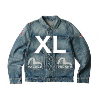 パレス(PALACE)のXL palace evisu type one denim jacket(Gジャン/デニムジャケット)