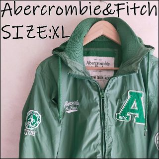 アバクロンビーアンドフィッチ(Abercrombie&Fitch)のアバクロンビー&フィッチ フルジップ ナイロンジャケット (ナイロンジャケット)