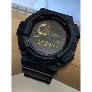 ジーショック(G-SHOCK)のG-SHOCK/時計/MUDMAN/G-9300/ソーラー/ミリタリー/ゴールド(腕時計(デジタル))