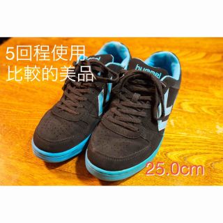 ヒュンメル(hummel)の【5回程使用】Hummel ハンドボールシューズ 25.0cm(その他)