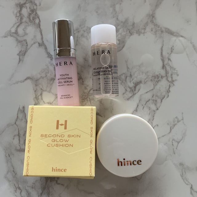 hince(ヒンス)のhince & HERA  サンプルセット コスメ/美容のキット/セット(サンプル/トライアルキット)の商品写真