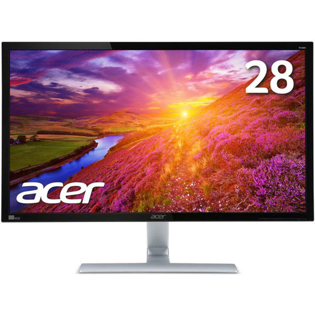 79PPIリフレッシュacer 28インチ RT280K モニターアーム付き