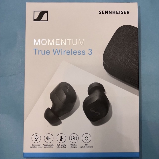 MOMENTUM True Wireless 3 ブラックMTW3BLACK型式