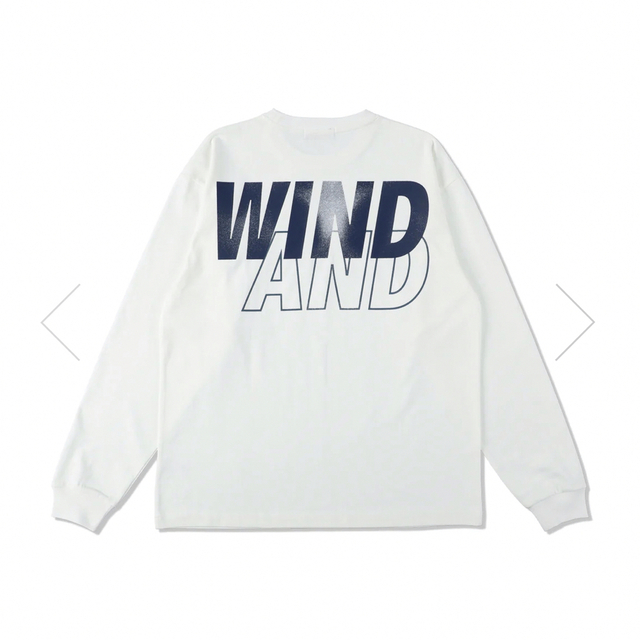 WIND AND SEA - 白Sサイズ WIND AND SEA (P-Dye) L/S Tee ロンT の通販