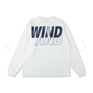 WIND AND SEA - 白Sサイズ WIND AND SEA (P-Dye) L/S Tee ロンT