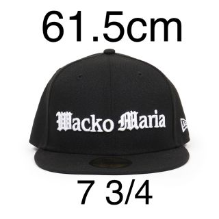 ワコマリア(WACKO MARIA)の7 3/4 wackomaria newera 59fifty 黒 61.5cm(キャップ)