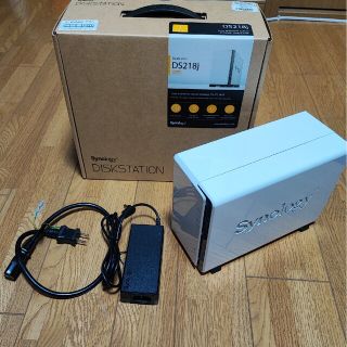 Synology DS218J ＋ SEAGATE 8TBx2(PC周辺機器)