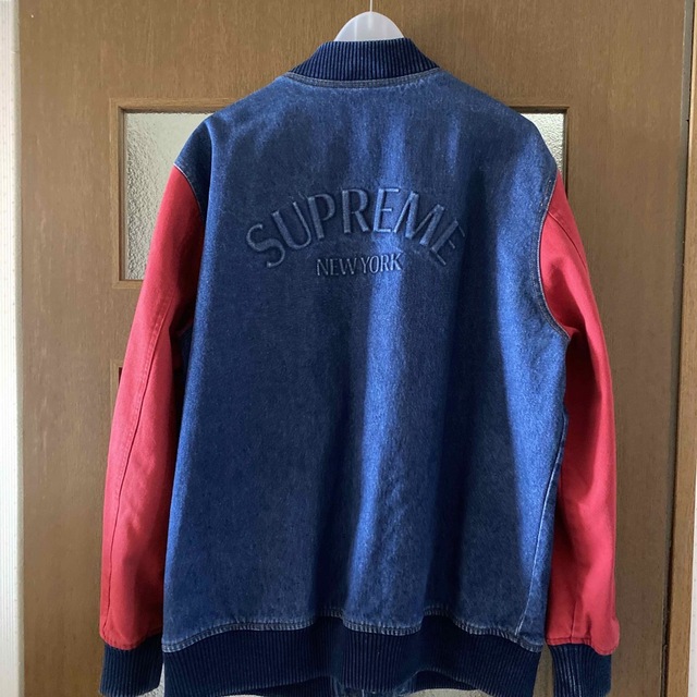 supreme デニムジャケット スタジャン XLサイズ
