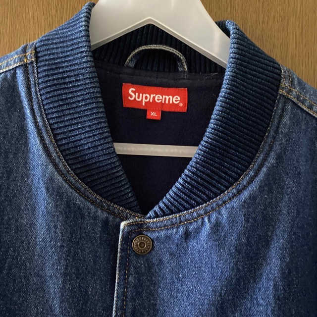 限定入荷 supreme デニムジャケット スタジャン XLサイズ メンズ
