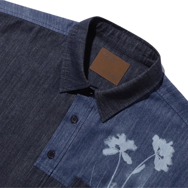 BTS RM【indigo】DENIM SHIRT デニムシャツ　公式品　XL