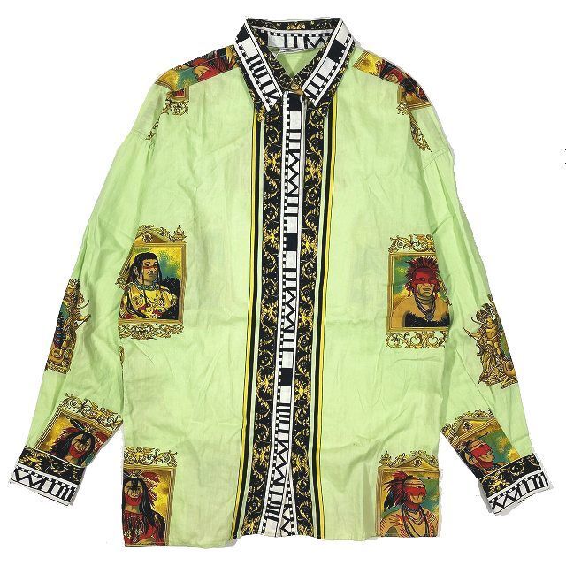 【希少】イタリア製 VERSACE VERSUS ヴェルサス 長袖シャツ