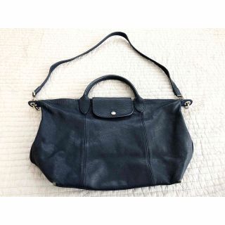 ロンシャン(LONGCHAMP)のロンシャン　2wayショルダー　トートバッグ　プリアージュ　レザー(ハンドバッグ)