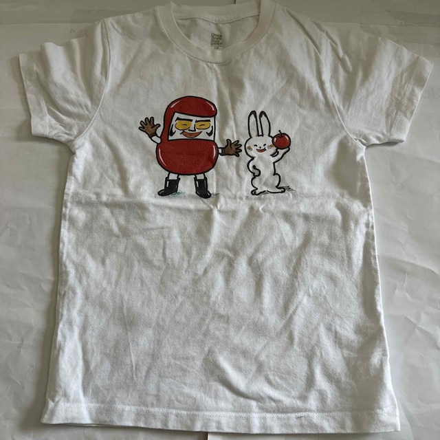 Design Tshirts Store graniph(グラニフ)のグラニフ　だるまちゃん　130CM キッズ/ベビー/マタニティのキッズ服女の子用(90cm~)(Tシャツ/カットソー)の商品写真