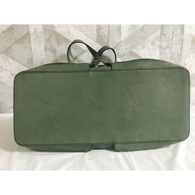 Chloe クロエ エレン レザー トートバッグ ショルダーバッグ 肩掛け 緑
