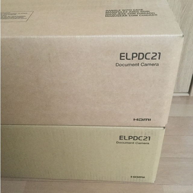 まとめ販売 EPSON ELPDC21 書画カメラ 2台(新品・未使用品) PC周辺機器