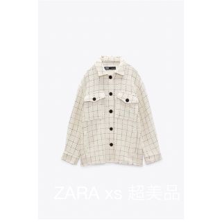 ザラ(ZARA)の超美品！ZARA☆ザラ　オーバーサイズシャツ　xs(シャツ/ブラウス(長袖/七分))