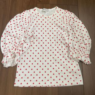 コムデギャルソン(COMME des GARCONS)のコムデギャルソンコムデギャルソン　コムコム  ポルカドット　Tシャツ　カットソー(Tシャツ(半袖/袖なし))