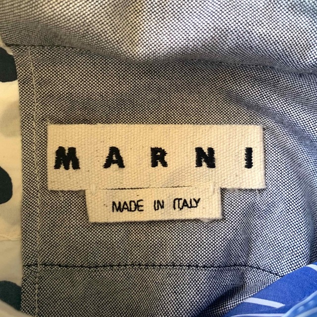 ◇美品◇20aw◇ MARNI クレイジー パータン 長袖 シャツ 46 | www