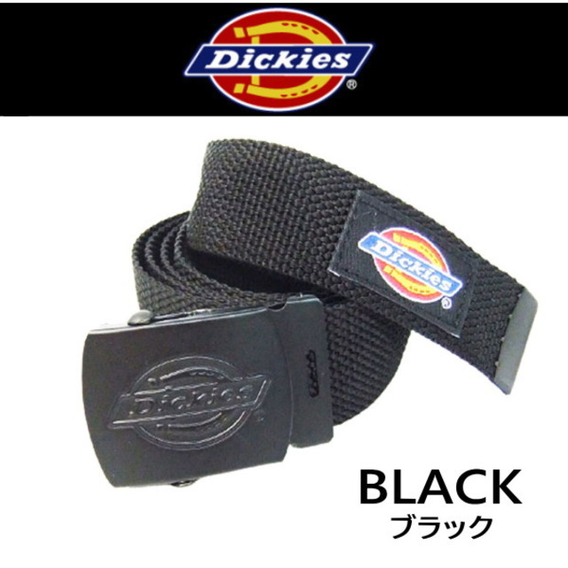 Dickies(ディッキーズ)の253BK ディッキーズ GIベルト Dickies  ガチャ 黒 ブラック メンズのファッション小物(ベルト)の商品写真