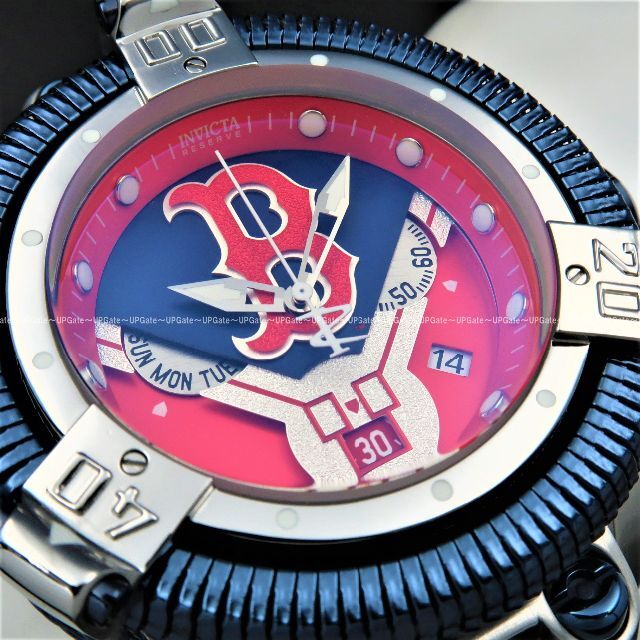 INVICTA(インビクタ)のMLB公式コラボ★ボストン・レッドソックス INVICTA MLB 43146 メンズの時計(腕時計(アナログ))の商品写真
