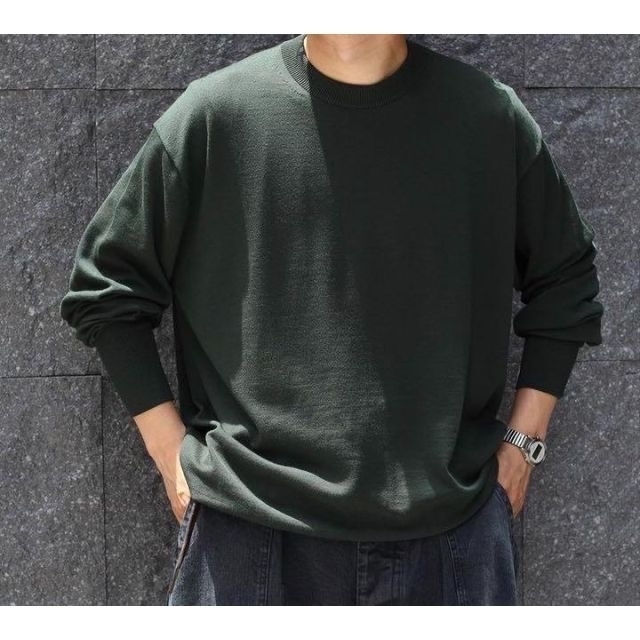 A.PRESSE アプレッセ　Knit L/S T-Shirt サイズ3