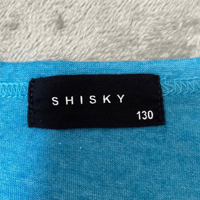 ShISKY(シスキー)のシスキー 130 ノンスリーブ ワンピース ターコイズ色 キッズ/ベビー/マタニティのキッズ服女の子用(90cm~)(ワンピース)の商品写真