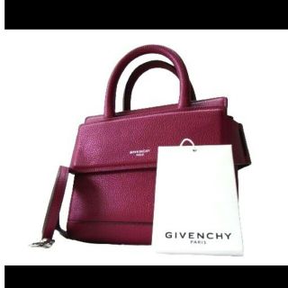 ジバンシィ(GIVENCHY)の極美☆GIVENCHY ジバンシィ ホライゾン ナノ グレインレザー 2WAY(ハンドバッグ)