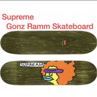 シュプリーム(Supreme)の【未使用】Supreme Gonz Ramm Skateboard  Green(スケートボード)