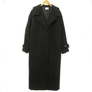 アザー(other)のディアンテ 2way Big Collar Coat ロング コート  F 黒(ロングコート)